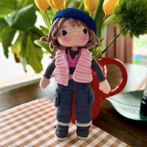 Crochet Doll Pattern, 2 IN 1, PDF in English, Diy Crotchet Tutorial, Amigurumi Doll Pattern, Digital File  26625YP89