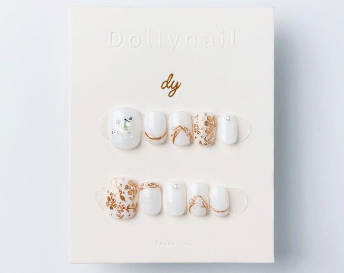 Metallic Elegance | Press on nails