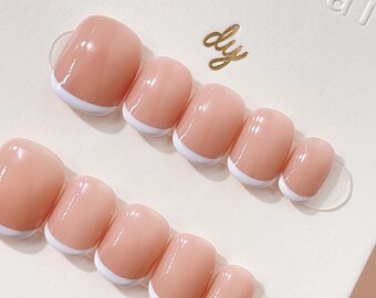 French Shimmer | Press on nails