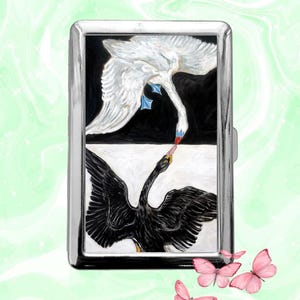 swan tobacco tin Swan Cigarette Tin