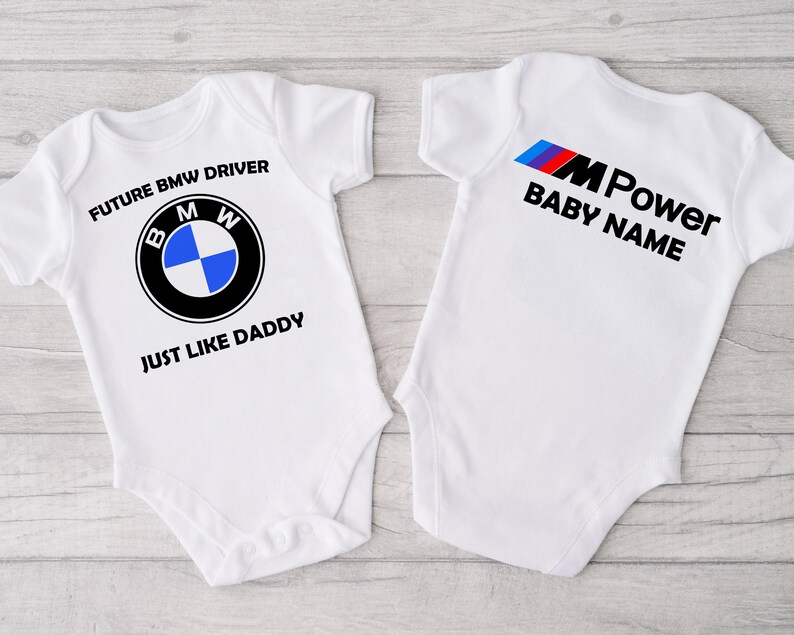 US SELLER Customize BMW Driver Bodysuit, Personalized Just Like Daddy ...