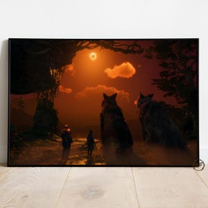 God of War Poster | Kratos Wall Decor | Rolled Canvas Print | Gift Video Game Poster • 6