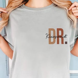 Personalized Doctor Shirts, Custom Dr. Name Shirts, Medical Doctor Shirts, Graduation Gift for Doctor, Doctor Graduation Tee
