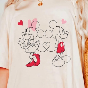 Classic Mickey Minnie Shirts, Mickey and Minnie Matching Shirts, Disney Couple Shirts, Mickey Mouse Shirt, Minnie Mouse Shirt