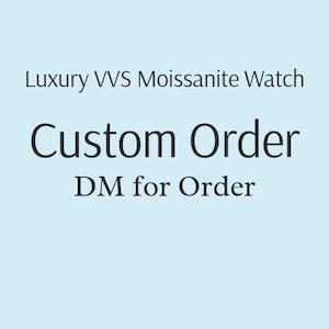 Moissanite Custom Watch | Men Bust Down Watch | Iced Out Watch | Diamond Tester Certified | Hip Hop Watch