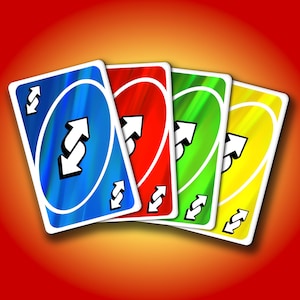 holographic uno cards Uno Reverse Card Yellow (Holographic)