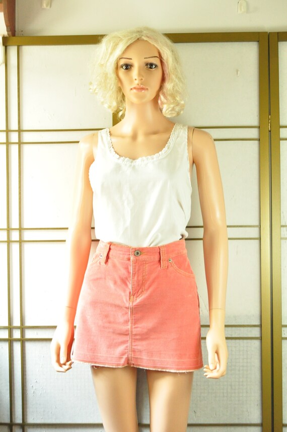 Vintage Womens Juniors 90s Y2K Sassy Mini Skirt C… - image 2