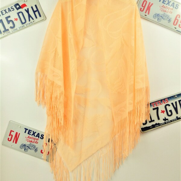 fringed piano shawl