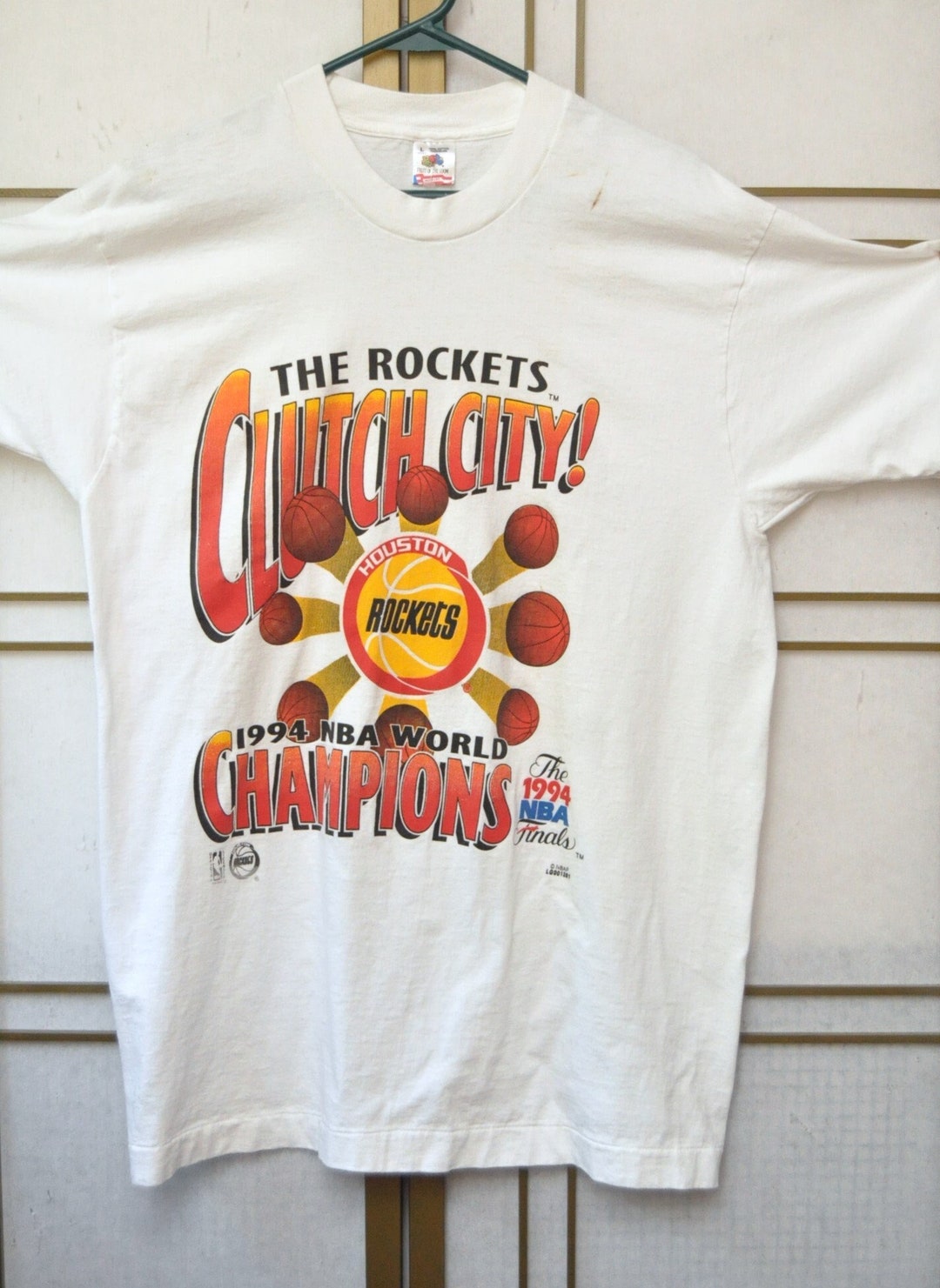1994 NBAファイナル Rockets vs Knicks Tシャツ Vintage 90s New York Knicks Vs Houston Rockets 1994 NBA