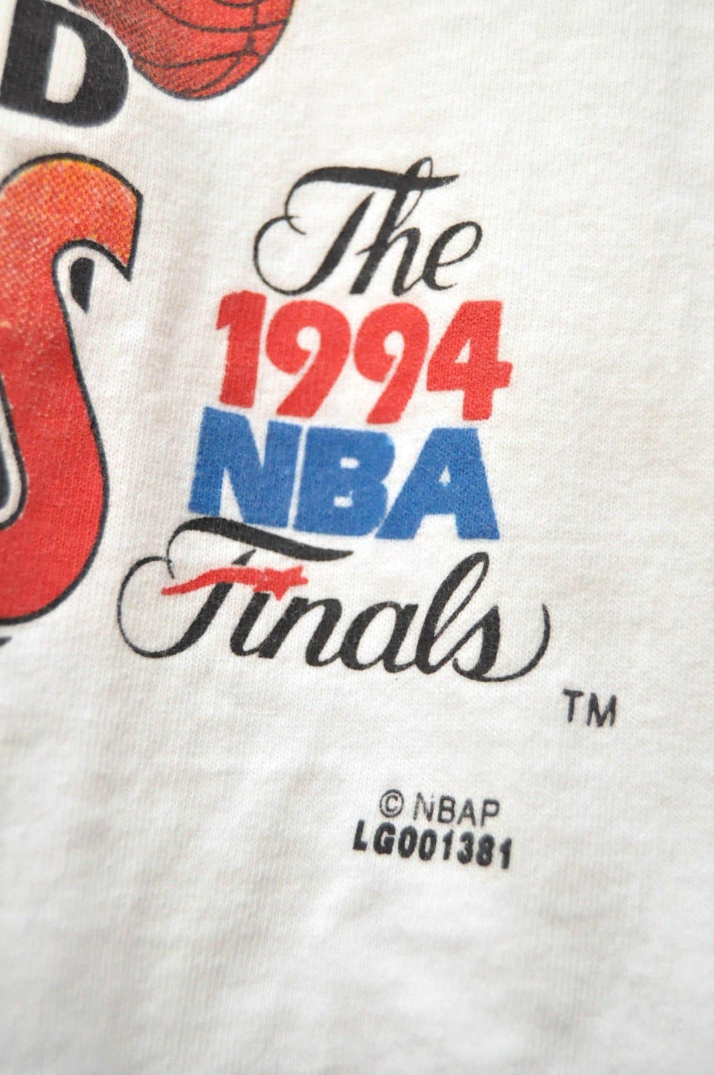 Vintage Collectible T-shirt Houston Rockets 1994 NBA Finals