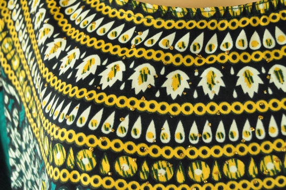 Vintage Womens Muu Muu Caftan Indian Tunic Dress … - image 4