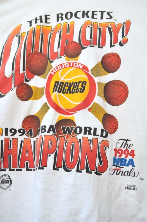 Vintage Collectible T-shirt Houston Rockets 1994 NBA Finals