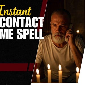 VOODOO CONTACT ME Spell | Voodoo Love | Communication Spell | Urgent Contact | Reach Out Spell | Text Me Now | Call Me Spell | Fast Results