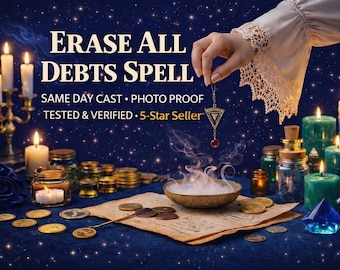 Erase Debt Ritual, Financial Abundance, Money Clearing