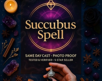 SUCCUBUS SPELL — Dark Attraction Rite | Astral Temptation | Desire Summoning | Mystical Allure | Spirit Enchantment
