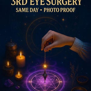 DERDE OOG OPENING Spell | Paranormale visie | Intuïtieboost | Pijnappelklier ontwaken | Helderziendheid activeren | Astraal zicht |  Spiritueel bewustzijn