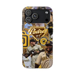 San Diego Padres iPhone Case | Retro Baseball Collage Phone Cover