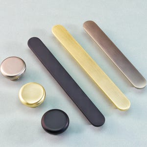 Eenvoudige ronde bargrepen dressoir ladegrepen gepolijst goud keukenkast trekt zwarte deurgrepen kast ronde knoppen moderne hardware