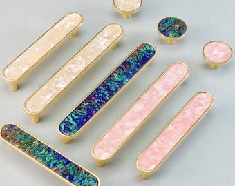 Color Round Bar Handles Dresser Drawer Handles Kitchen Cupboard Handle Cabinet Pulls Door Handles Children Round Knob Pulls Modern Hardware