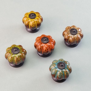 Pumpkin Ceramics Knobs Pulls Dresser Drawer Handles Kitchen Cupboard Handles Cabinet Pulls Door Handles Children Knob Pull Modern Hardware