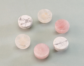 Massive Naturstein runde Knäufe Schranktür Griffe Kommode Schublade Knäufe Küche Kinderzimmer Knäufe Schrankknöpfe Moderne Hardware