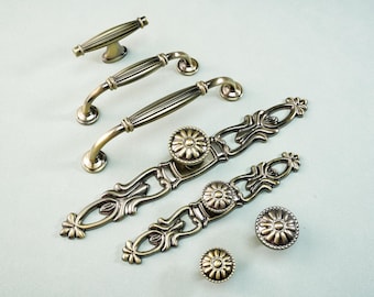 Schlichte antike Bronze Kommode Griffe Schublade Knäufe Schrank Griff Schranktür Griffe Runde Knauf Kommode Knäufe Retro Style Hardware