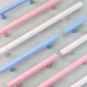 Solid Simple T Bar Knobs Pulls Dresser Drawer Handles Kitchen Cupboard Handle Cabinet Pulls Door Handles Children Knob Pull Modern Hardware