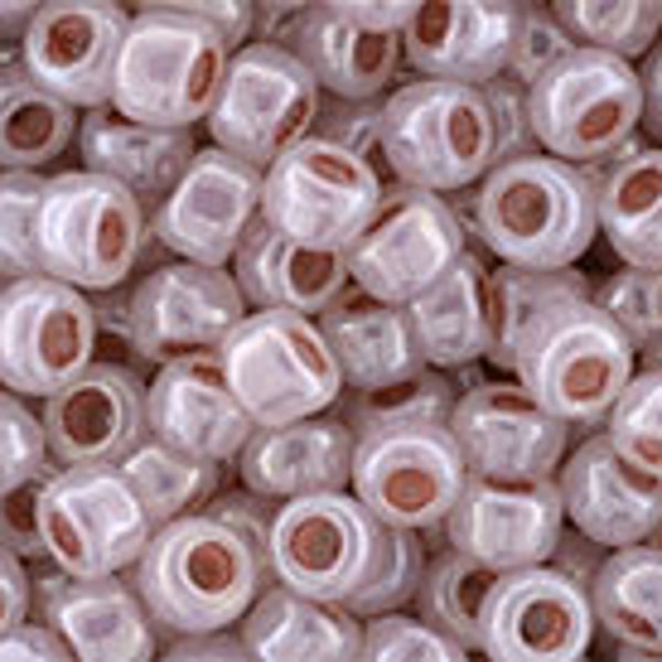 8/0  #907, CEYLON PETUNIA, Toho Seed Bead, pink, purple, lavender, mauve, ***TR-08-907