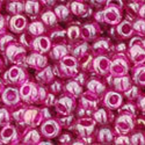 11/0, 8/0,  #356, Inside-Color Lt. AMETHYST/FUSHCIA-Lined, Toho Seed Bead, purple, amethyst, fushcia, TR-356