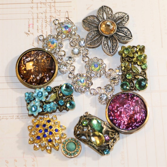 Metal Connectors for Jewelry 17 Pieces Necklaces Etsy