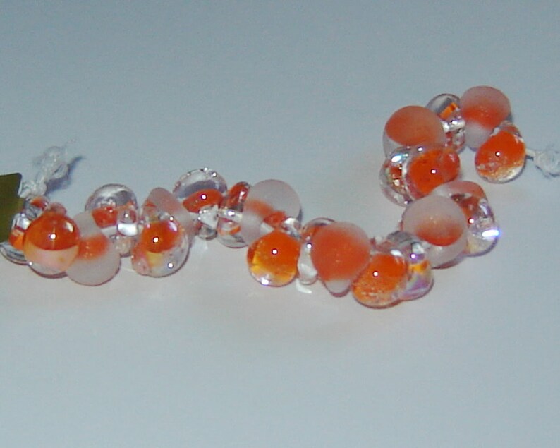 Boro Glass Beads,Lampwork,Handmade BELLE, Unicorn Beads,Teardrop Beads ub39 tmix-95 Sale 10 Mixed Limited Edition 20 or 25