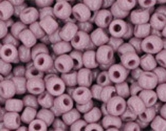 11/0, 8/0, 6/0,  #52, Opaque LAVENDER, Toho Seed Bead, purple, lavender, lilac, violet, Kumihimo, Jewelry TR-52