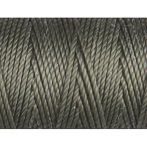 C-Lon Tex 400 Heavy Weight Beading Cord, Olive, 39 Yards/ 36m, CLC.400 (400-14)