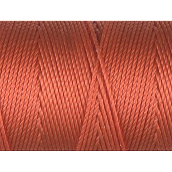 Tex 210, ORANGE, C-Lon Bead Cord (210-) Tex 210, Beading Cord, 92 yards/84m, (210-5)