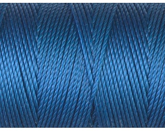 Tex 210, BLUE LAGOON, cordon de perles C-Lon (210-) Tex 210, cordon de perles, 92 yards/84 m, (210-88)