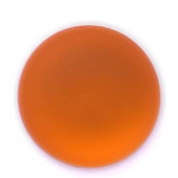 LUNASOFT Cabochon, Mango, 18mm/24mm, round, lucite, flat back, soft dome, bezel, Beadworking, LS18-9