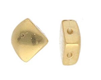 Cymbal Element, KARDIANI-Silky Side Bead, 1 piece, 24K Gold Plated, Made in Greece, Metal Component, (cym18)