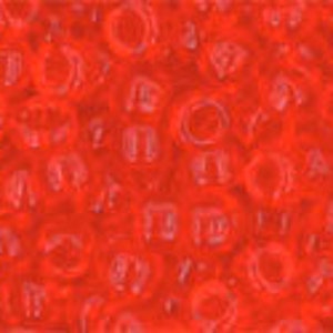 Könnte beinhalten: Nahaufnahme einer roten, strukturierten Oberfläche mit einem sich wiederholenden Muster aus kleinen, kreisförmigen Formen.