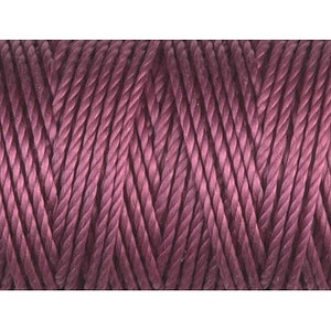 Tex 400, CERISE, C-Lon Heavy Weight Beading Cord (Clc.400), 39 yards/36m, (400-41)