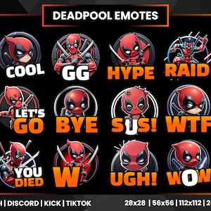 Anime Twitch emotes | Anime Twitch Emotes | OBS Emotes | Emotes Pack | Kick Emotes | OBS Emotes | Emotes Pack |