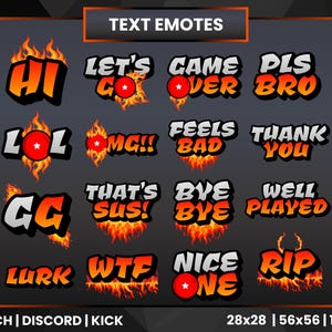 Twitch emotes | Anime Twitch emotes | Dragon Ball Z Emotes | Goku Emote Twitch | Kick Emotes | OBS Emotes | Anime Emotes Pack | DBZ