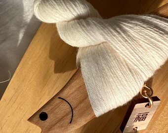 Wooden Door Chime - Housewarming Gift, Good Luck Charm for Protection & Mindfulness, Gift Ready