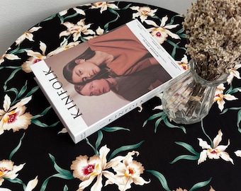 Tablecloth – Moody Black Pattern, Square & Rectangle Table Cover 100*100 150*220
