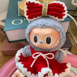 Crochet Labubu clothes,cute outfits