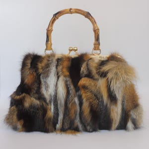 Vintage Fur Bag - Etsy