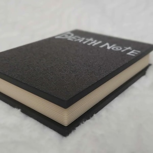 Death Note Stash Buch | Geheime versteckte Aufbewahrung | Anime Geschenk für Ihn | Gefälschte Buchtresor | Manga Schreibtisch Dekor | Cosplay Prop Box