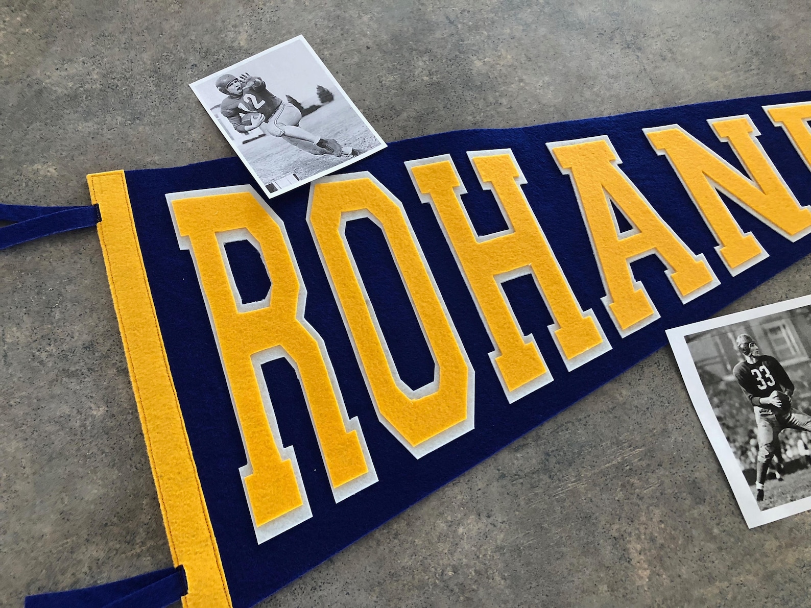 Large Custom Pennant. High School/college Pennant. Sports Etsy