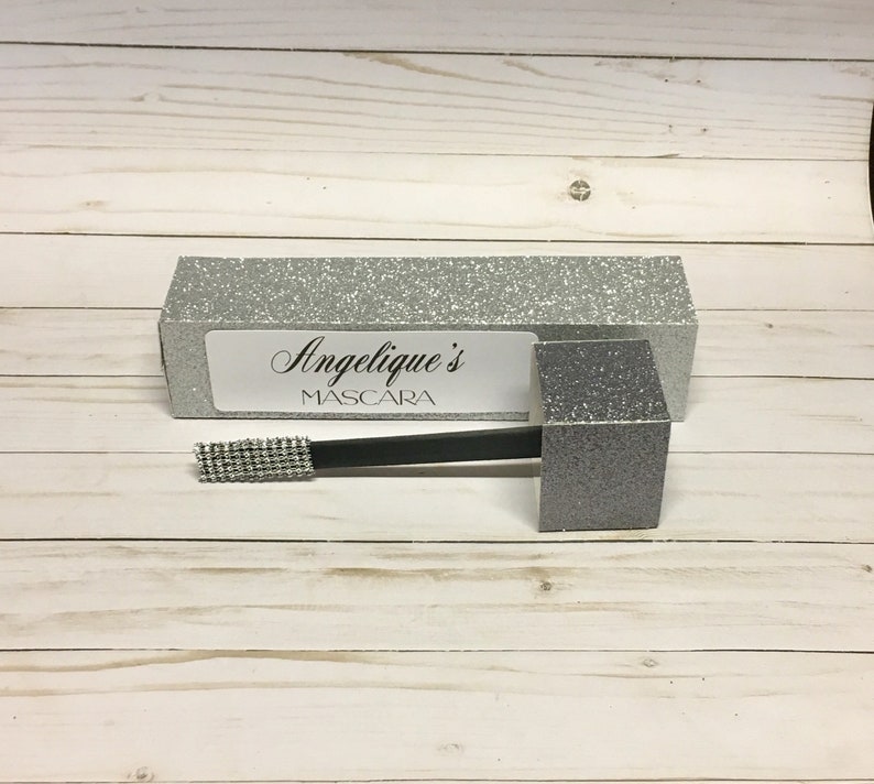 Gift Box Large Personalized Mascara Shaped 3D Gift Box Favor Etsy