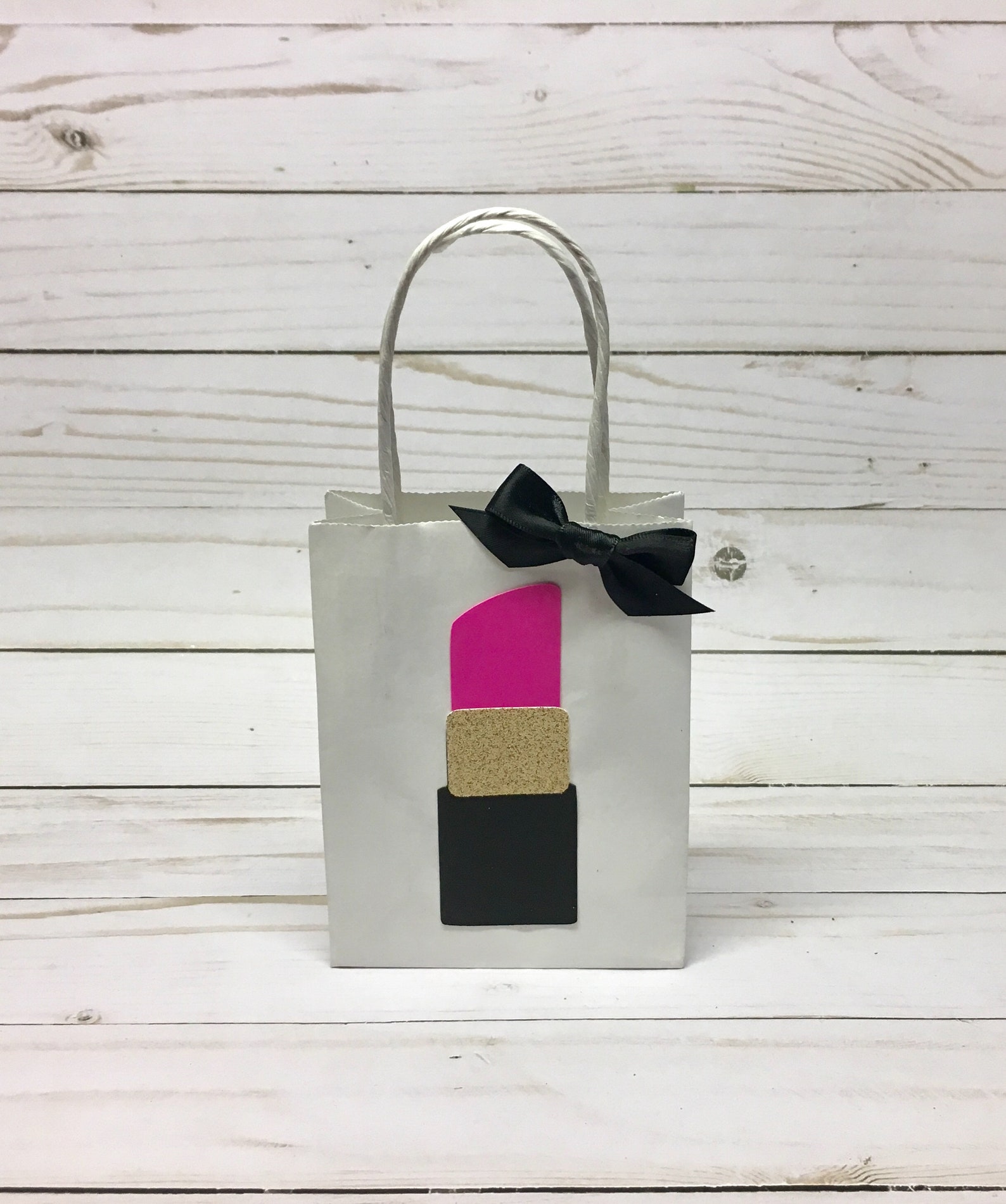 Small Gift Bags Set of 5 Lipstick Gift Bags Choose Your Etsy
