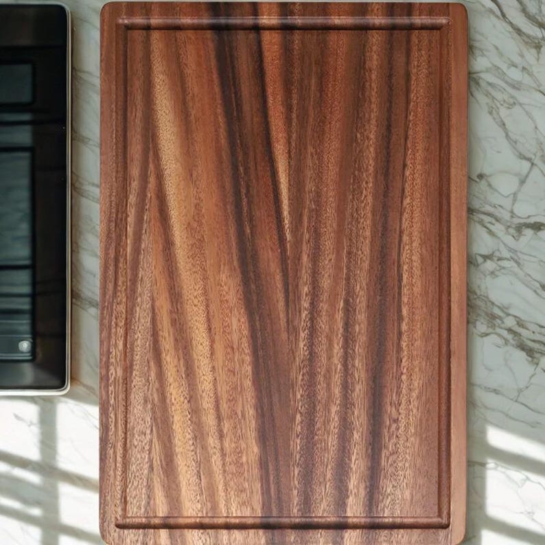 LycoWorks Acacia Wood Cutting Board - Thumbnail 3